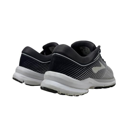 Brooks Launch 5 Grey/Ebony/White 6 - Picture 8 of 9